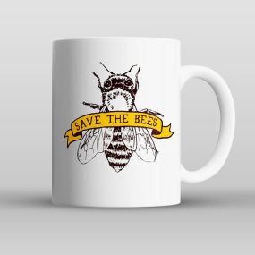 Save The Bees White