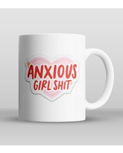 Anxious girl shit