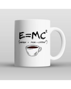 E=MC²(Energy=Milk x Coffee² White