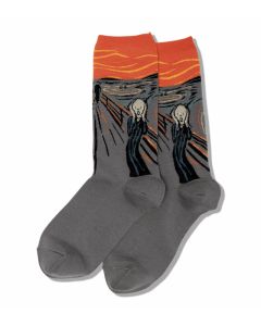 The Scream Munch Socks