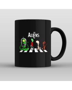 The Aliens on Abbey Road Black