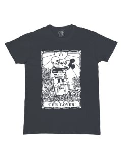 Skeleton Dance Mickey The Lovers Tarot Card