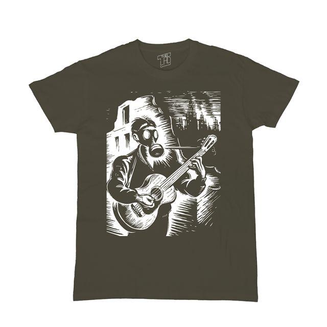 Gas mask guitar