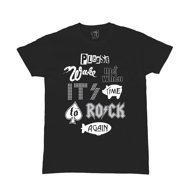Wake me when it's time to rock again