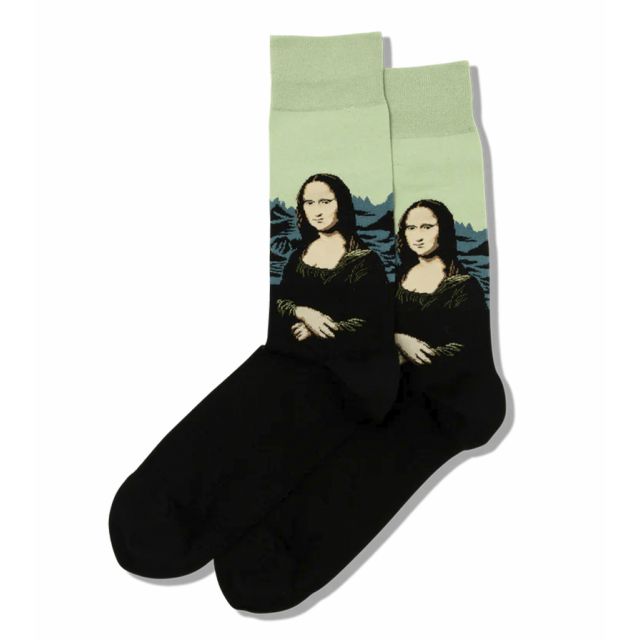 Mona Lisa Da Vinci Socks