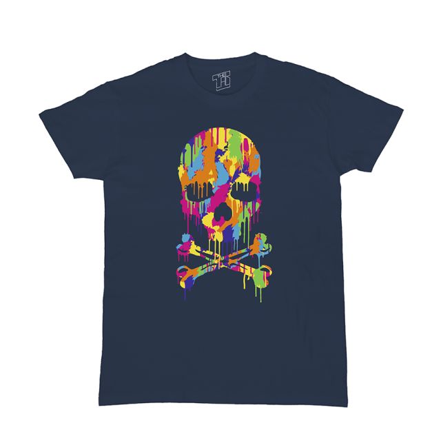 Painted skull