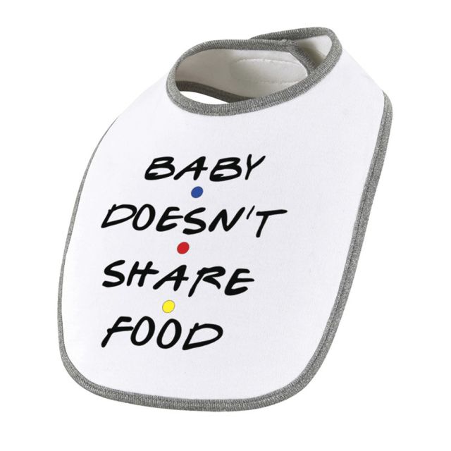 Baby Doesn't Share Food Bib