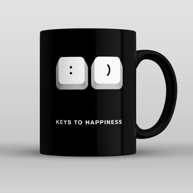 Happy Keys Black