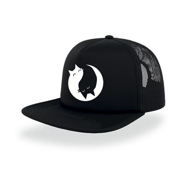 Yin&Yang Cat Hat