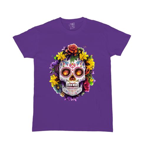 Floral Skull Dia De Muertos