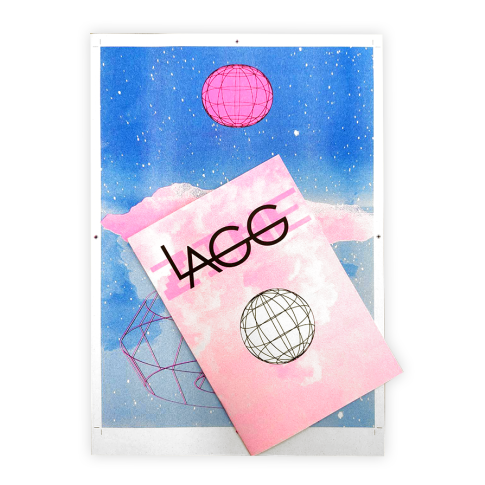 Lagg zine and poster