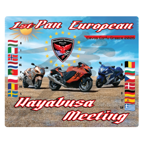 Pan-European Hayabusa Meeting Mousepad